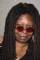 Whoopi Goldberg as Tragedy Mask on Theater Wall