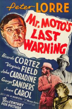 Mr. Motos Last Warning(1939) Movies